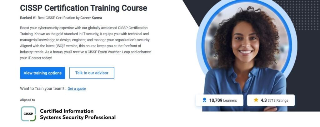 CISSP Certification Training Online Bootcamp by Simplilearn