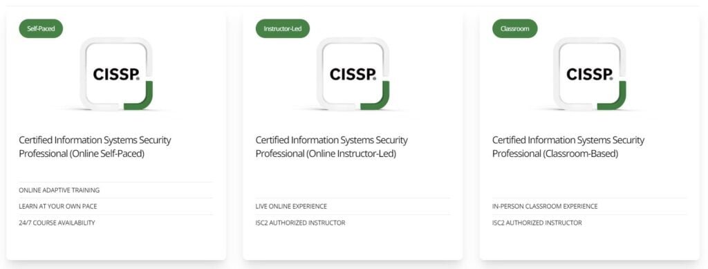 CISSP Training by ISC2