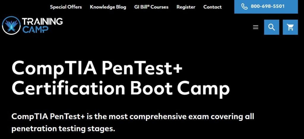 CompTIA PenTest+ Certification Boot Camp